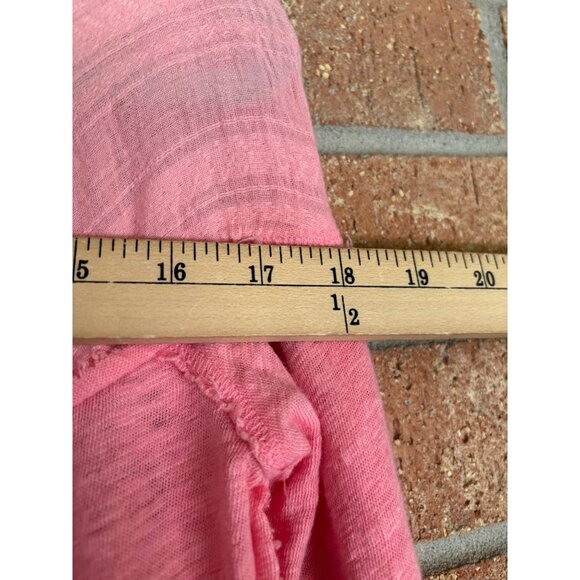 Free People We The Free Down Under Oversized Linen Henley Top Shirt - Picture 8 of 12